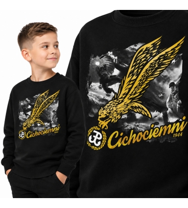 BLUZA DZIECIĘCA  PATRIOTYCZNA CICHOCIEMNI